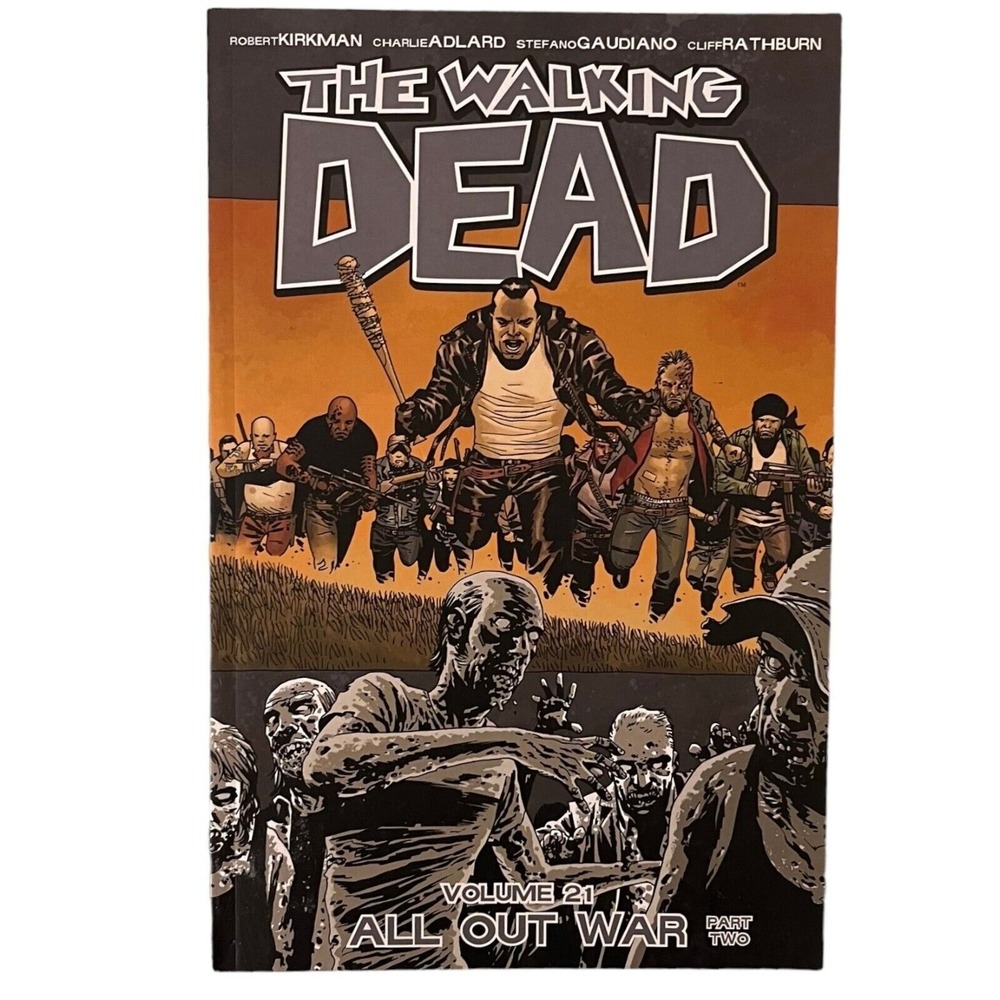 New TWD All Out War Paperback by Robert Kirkman‎ Volume 21 Part Two